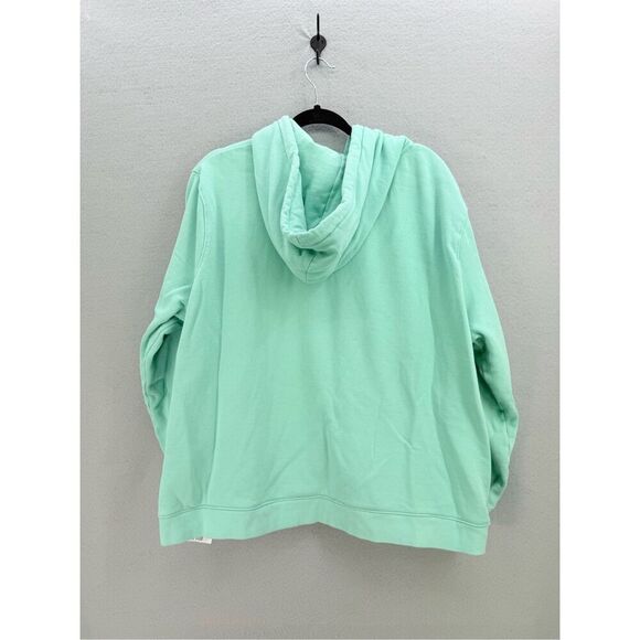 Disney Women Mint Green Disneyland Resort Mickey Mouse Zip Up Sweatshirt Size 3X - Picture 2 of 9